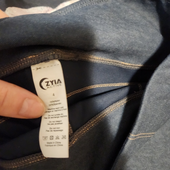 Denim style leggings - Picture 4 of 4